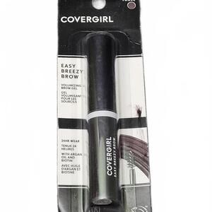 CoverGirl Easy Breezy Brow Volumizing Brow Gel 5mL 115 Deep Brown Makeup New